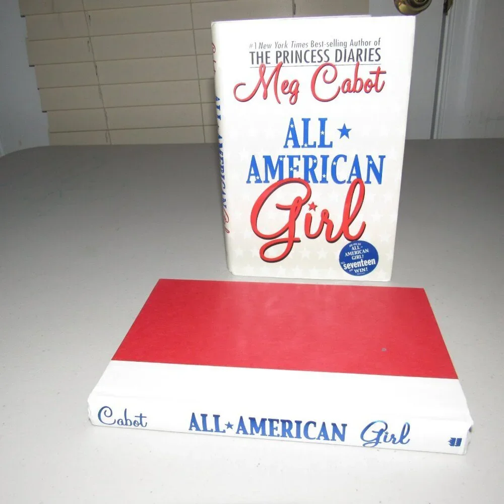 Meg Cabot All-American Girl Hardcover | YA Fiction | Patriotic Teen Romance